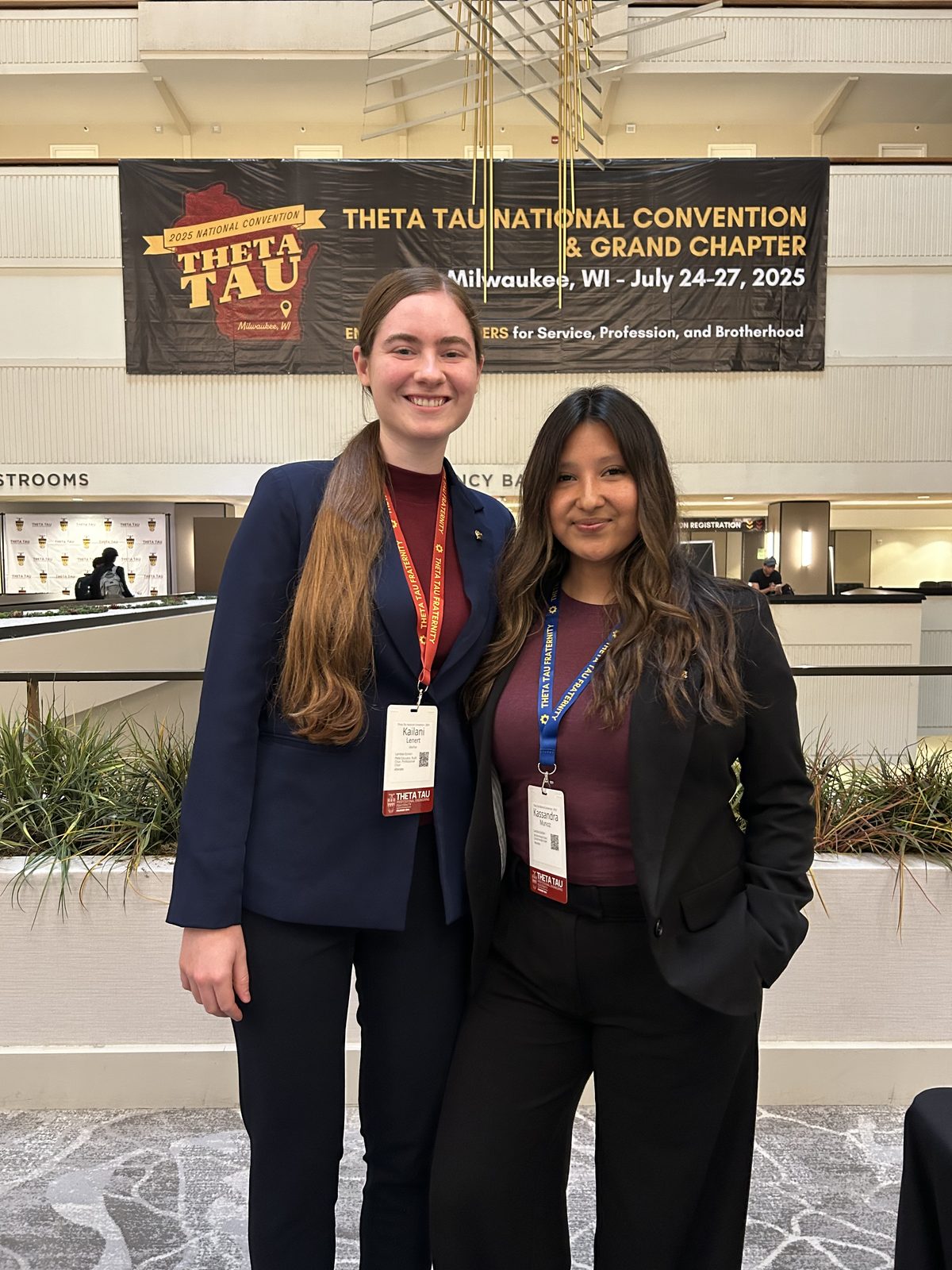 Members at the Theta Tau National Convention